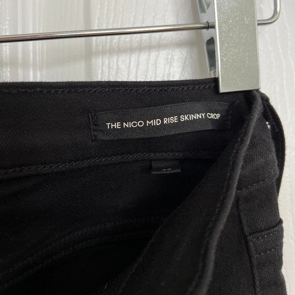 Aritzia Denim Forum | The Nico Mid Rise Skinny Crop Lace-Up Jeans - Picture 10 of 12